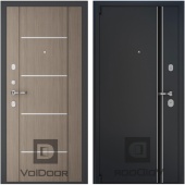 Дверь Волдор Инфинити 3D (TERMO) №4 Серый дуб молдинг 1